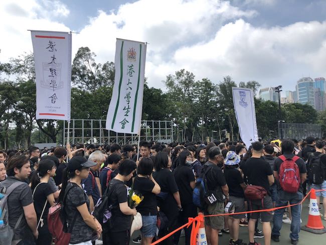 香港デモ