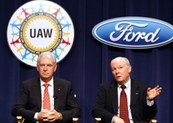 フォードに業績好転の兆し<br />格付けアップ、新労働協約を締結し<br />復配も視野に