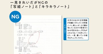 こどものノートが「写経ノート」「キラキラノート」になっていないか要注意