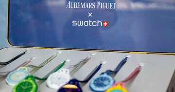 スウォッチとのコラボ、高級時計には賢明な一手