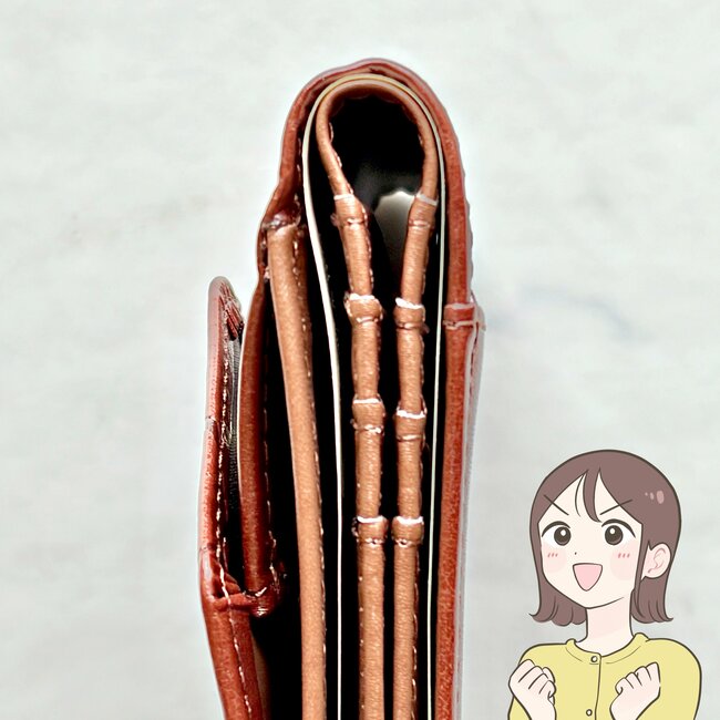 カードや診察券が27枚入った！しまむら×スヌーピーの「ぺたんこ財布」お札が折らずに入るし、小銭が取り出しやすくて嬉しい！《購入レビュー》