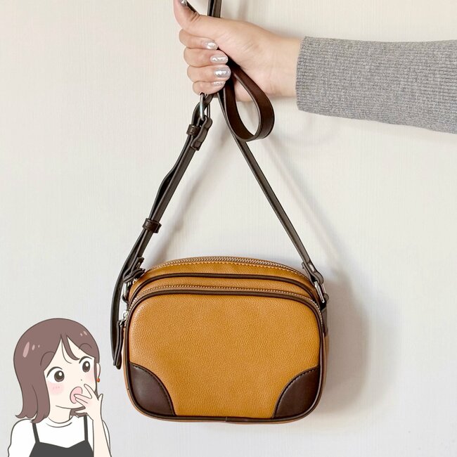 「毎日使用してます！」GUの“2990円ミニショルダー”が大好評「一瞬で秋コーデになる」「超活躍してます！」《購入レビュー》