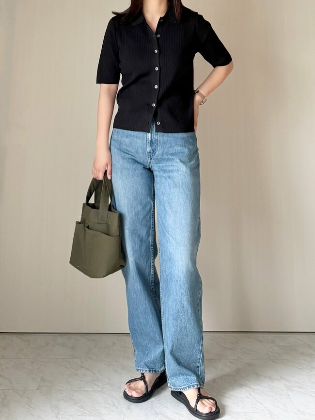 コスパ良すぎて全色欲しくなる！しまむらの「1639円トップス」着るだけで細見えするシルエットが素敵！