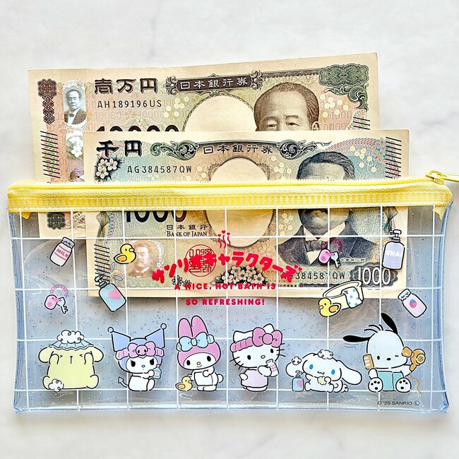 カードや診察券が100枚も入った…!ダイソー×サンリオの「ぺたんこポーチ」ミニ財布にもなって使い勝手バツグン!《購入レビュー》