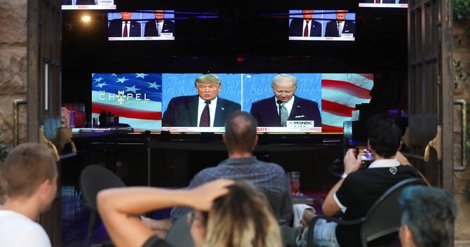 トランプ大統領,ジョー・バイデン元副大統領