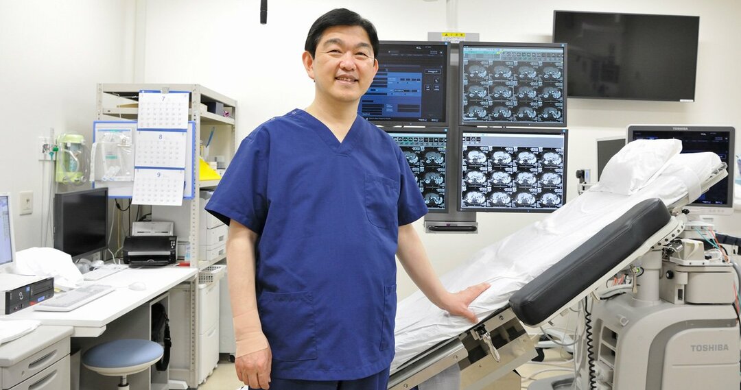 肝臓がんに対するラジオ波治療の第一人者として知られる椎名秀一朗医師(順天堂大学大学院医学研究科画像診断・治療学教授)