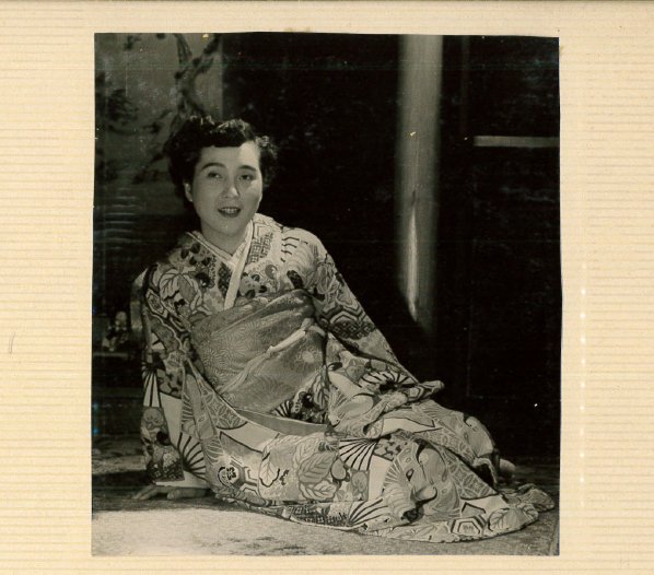 雑誌のモデルになった写真