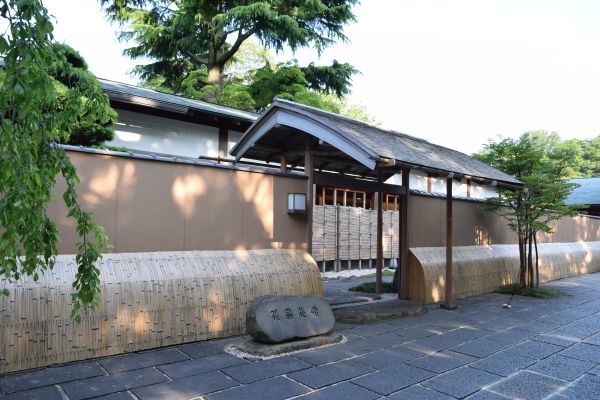強羅花壇の入り口