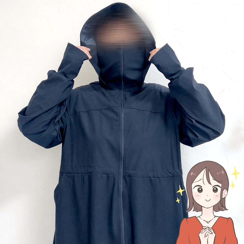 ワークマン、待ってました…!ロング丈の“不審者パーカー”全身がっつりUV対策できちゃうよ!「この丈の長さが欲しかった!」「安いのに優秀で買い足した」