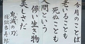【お寺の掲示板78】人間という儚い生き物