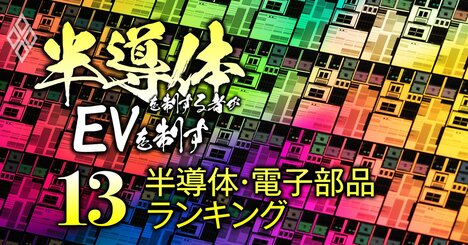 半導体・部品「米中分断でも生き残る98社」ランキング！4位ソニー、2位東エレク、1位は？