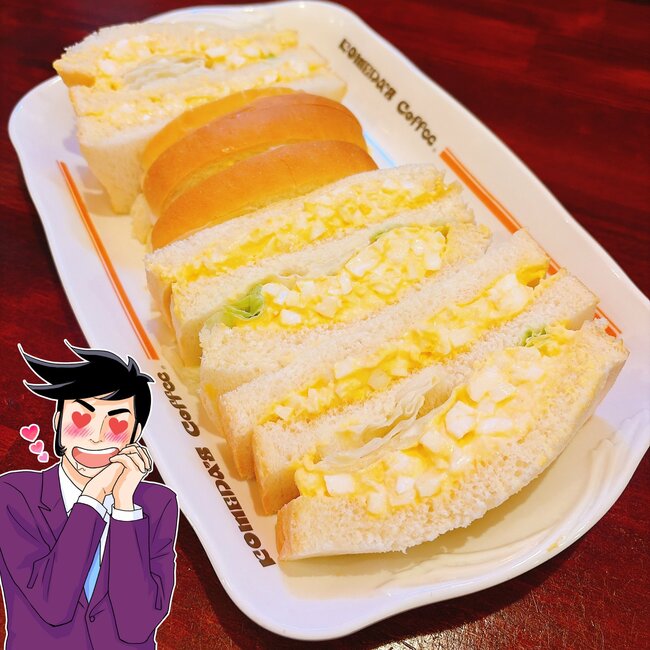 「これ2人分だろ」コメダ珈琲の“1000kcal超えメニュー”お腹パンパンで苦しい！「期待を裏切らないボリューム」「量多すぎて絶望してる」