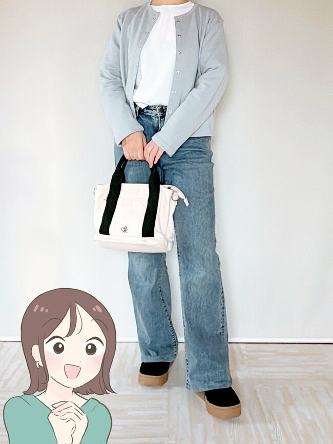 「肉感を拾わなくて助かります」無印良品の“ゆったりカーディガン”楽ちんなのにオシャレなの！「もう1着購入」「季節の変わり目に便利」