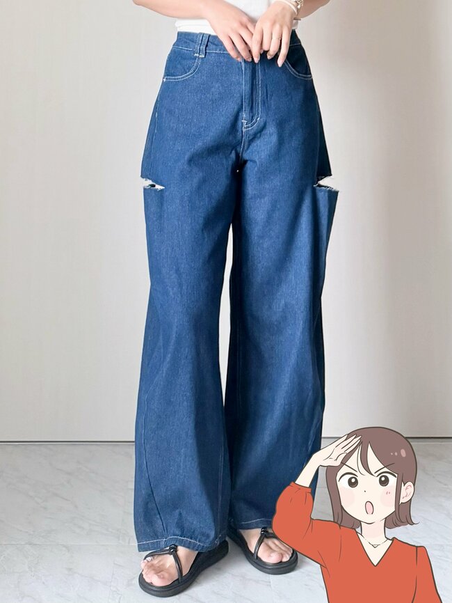 【しまむら】下半身が綺麗に見える！1969円の「脚長ワイドパンツ」ぽわんとしたフォルムがオシャレ！《購入レビュー》