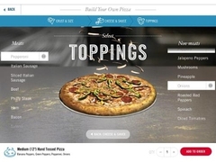 スマホやタブレットでトッピングを自由に選択 米国で浸透！ピザのカスタマイズ注文