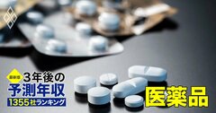 【人気特集】医薬品37社＆銀行24行の「3年後の予測年収」ランキング！武田、アステラス、第一三共、中外の年収は？メガバンク数行が“平均1000万円超え”から脱落も…