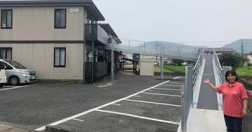 被災住宅を避難機能付き共生アパートに活用、岡山・倉敷の取り組み
