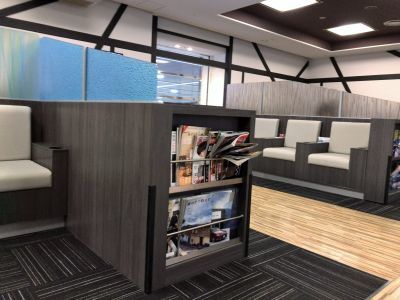 「IASS Executive Lounge 2」に置いてある雑誌