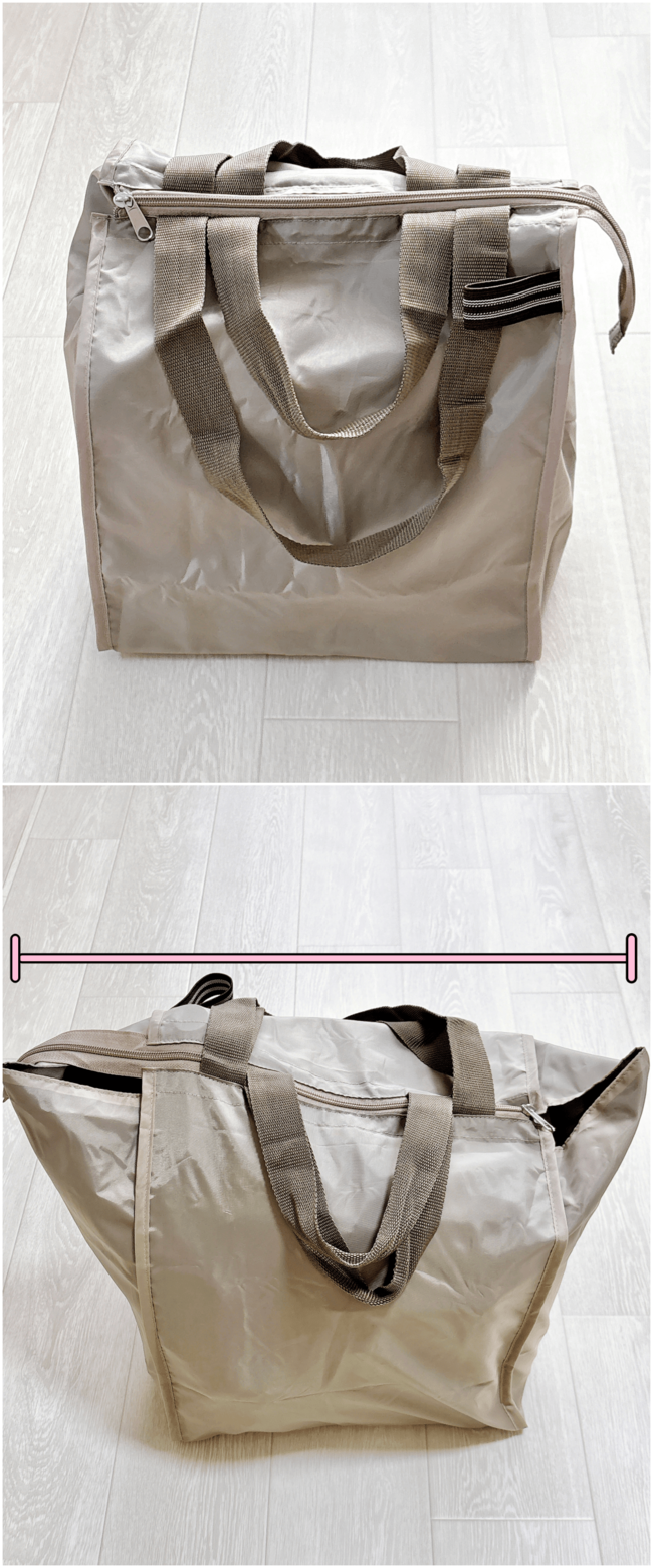 「イロチで購入しました」「必ず持ち歩いています」3COINSの“大容量エコバッグ”まとめ買いで大助かりなんです!「こういうのを待ってました!」