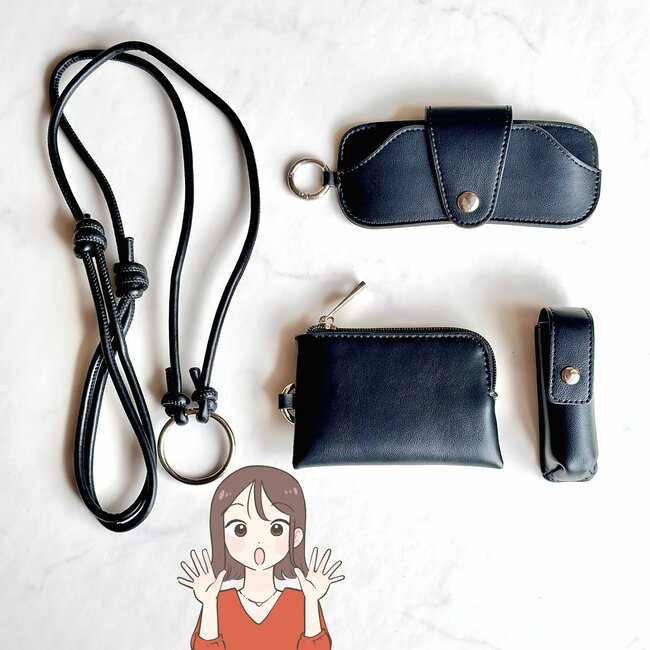 【しまむら】カードや診察券が35枚入った！ミニ財布になる「高見えショルダー」荷物が迷子になりにくい！《購入レビュー》