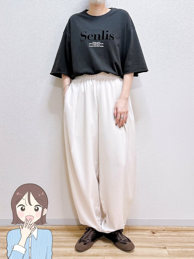 「全色コンプしました」GUの『2990円バルーンパンツ』が大好評「ほぼこれしかはいてない」「1着は持っていたいパンツ」《購入レビュー》