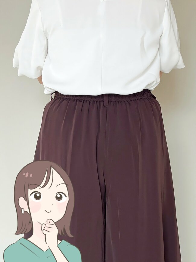 【GU値下げ品】ふんわり感がカワイイ！シルエットが綺麗な“スカートみたいなパンツ”2990円→1990円はコスパ抜群じゃん！「低身長でもスッキリ」「職場にヘビロテ」
