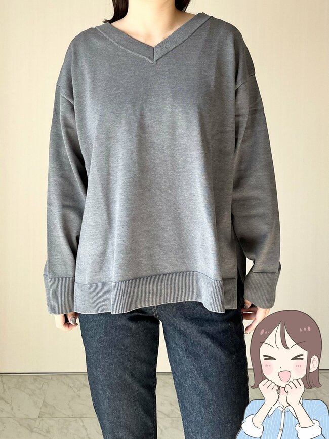 「着太りして見えません」GUの“ゆったりニット”気になる二の腕やお腹をカバーしてくれて嬉しい!「肉感を拾わず高見え」「着回しができて助かる」