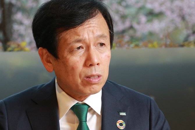 三井住友海上火災舩曵真一郎社長
