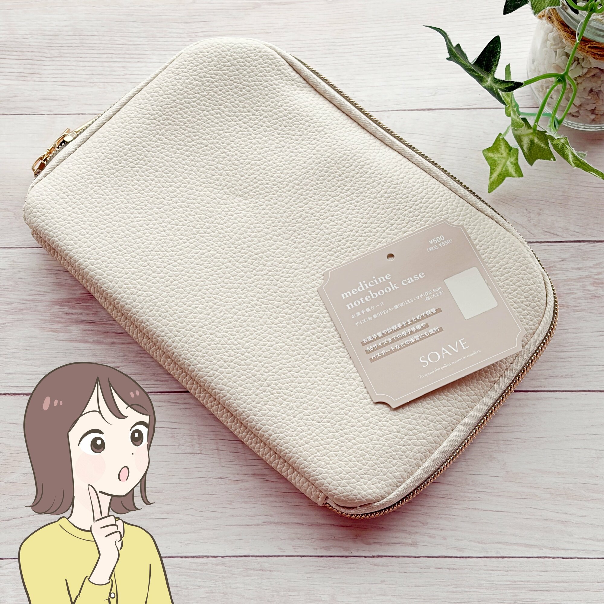 カードや診察券が50枚入った…！3COINSの“ガバッと開くケース”財布がわりにもなって優秀！「ポケットが多くて使いやすい」「100均のものとは比べ物にならない」