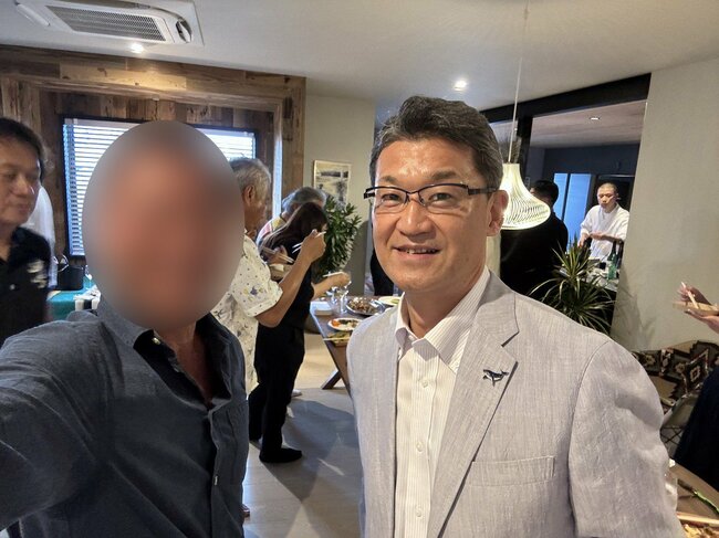 河野宮崎県知事がまさかのご来訪。恐縮至極であります