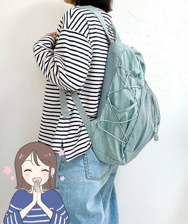 「いいね！」が9000件超え！無印良品の“めちゃ軽リュック”が楽ちんすぎて手放せない！「かーわーいー♡」「欲しすぎる！！！」