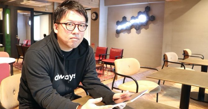 イジゲン代表取締役CEOの鶴岡英明氏 Photo by Yoshiki Usui