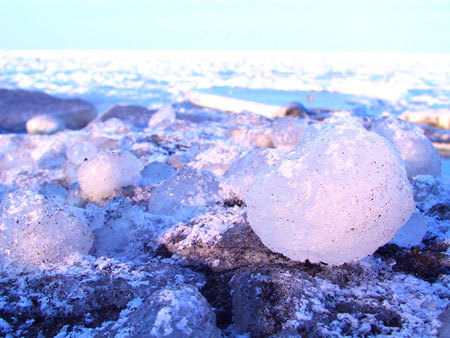 北海道紋別市の返礼品「流氷」