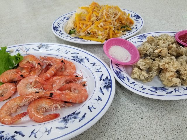 新鮮な魚介