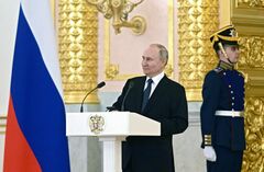 プーチン氏、ウクライナ戦争で米国を非難