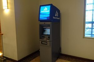ハワイ銀行のATM