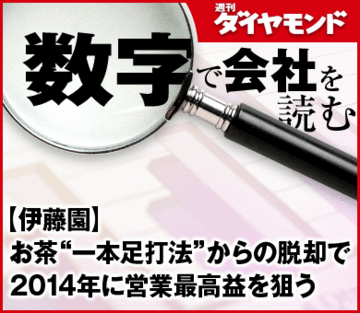 【伊藤園】お茶“一本足打法”からの脱却で2014年に営業最高益を狙う