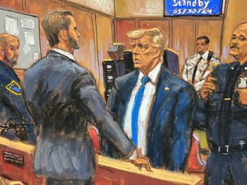 トランプ氏の口止め料巡る評決、早わかりQ&A
