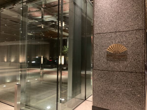 マンダリン オリエンタル 東京の入り口