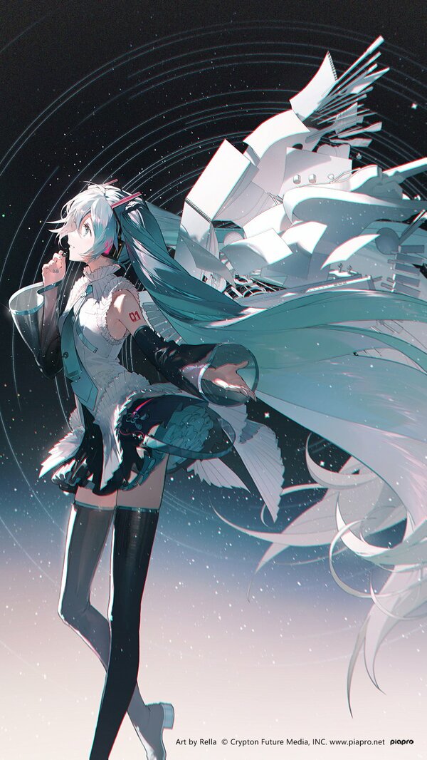 「初音ミク Happy 16th Birthday -Dear Creators-」キービジュアル