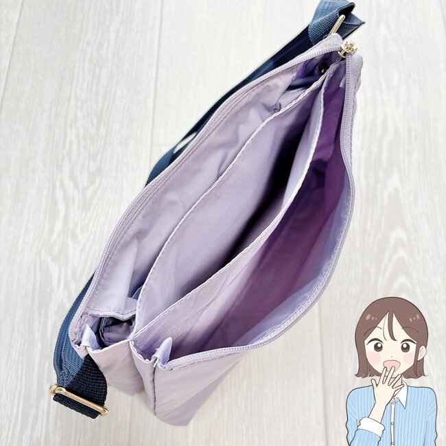 一瞬でトートバッグに大変身!アフタヌーンティーの「天才すぎるサコッシュ」2日分の荷物が入って便利!《購入レビュー》