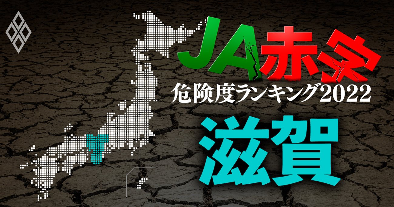【滋賀】JA赤字危険度ランキング2022、9農協中3農協が赤字に