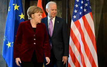 メルケル氏訪米、トランプ時代の敵意は消えたが