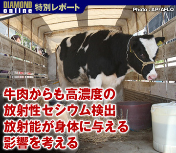 牛肉からも高濃度の放射性セシウム検出放射能が身体に与える影響を考える