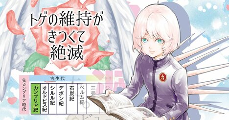 【マンガ】手のひらサイズの小さきものが滅びた理由は、身を守るためのトゲ!?