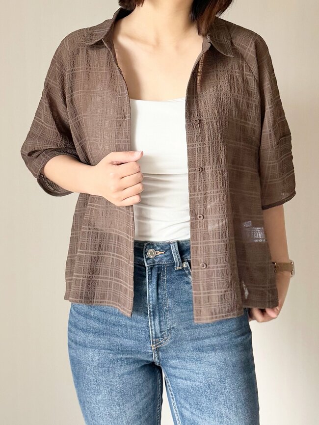 しまむらで見つけた“1639円トップス”→ぽわんとした袖が可愛すぎる！「サッと羽織るだけでオシャレ」