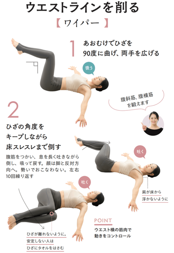 【くびれのプロが伝授】なぜ腹筋すると太く見える？ くびれを上手につくるコツ