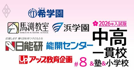 中学受験塾「合格力」ランキング【関西17塾・2026年入試版】5位は馬渕教室、1～3位は？合格校の平均偏差値が高い塾はどこか