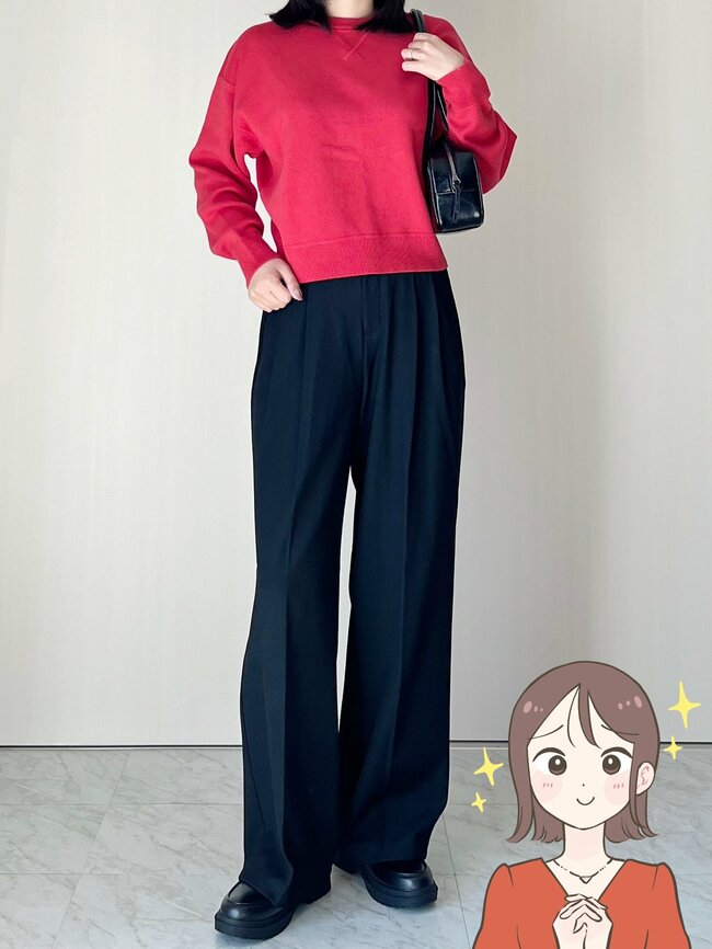 「着心地良すぎて追加購入」「3着目です」ユニクロCの“スウェットみたいなニット”楽ちんなのにオシャレ！「キレイに着こなせます」