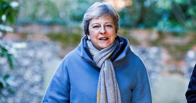 メイ英首相が目指していた欧州連合(EU)離脱協定案の再採決の実現が難しく